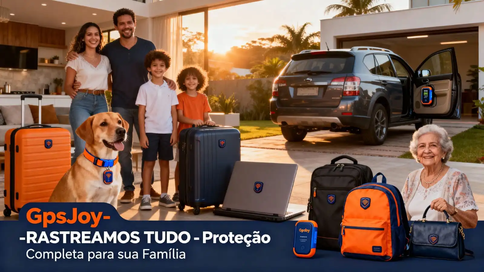 Kit de Rastreadores Veiculares Homologados Anatel - GPSJoy